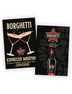 CARTOLINE BORGHETTI ESPRESSO 25 PZ