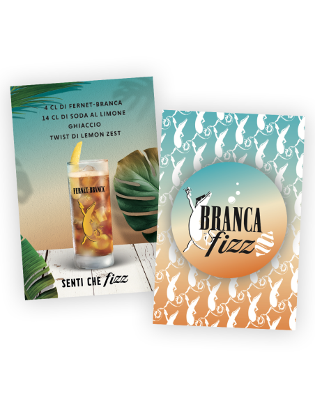CARTOLINE BRANCA FIZZ 25 PZ