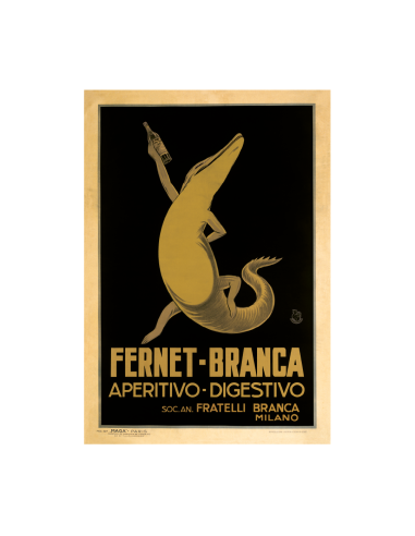 FERNET- BRANCA SET POSTER STORICI 5 PZ