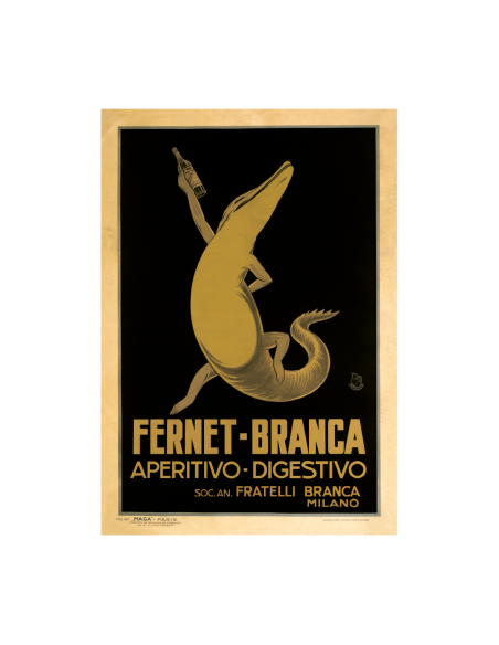 FERNET- BRANCA SET POSTER STORICI 5 PZ