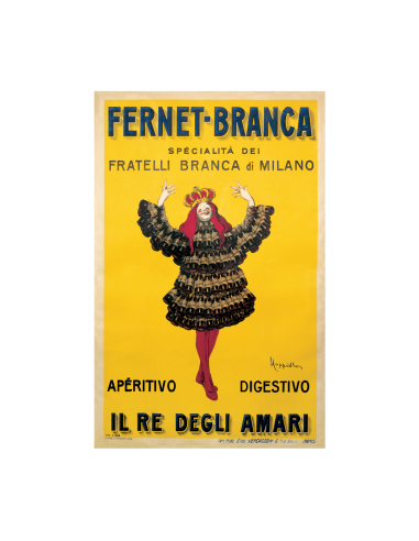 FERNET- BRANCA SET POSTER STORICI 5 PZ