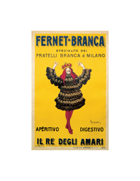 FERNET- BRANCA SET POSTER STORICI 5 PZ