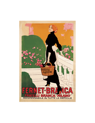 FERNET- BRANCA SET POSTER STORICI 5 PZ