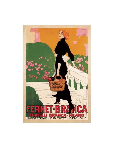 FERNET- BRANCA SET POSTER STORICI 5 PZ