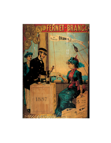 FERNET- BRANCA SET POSTER STORICI 5 PZ