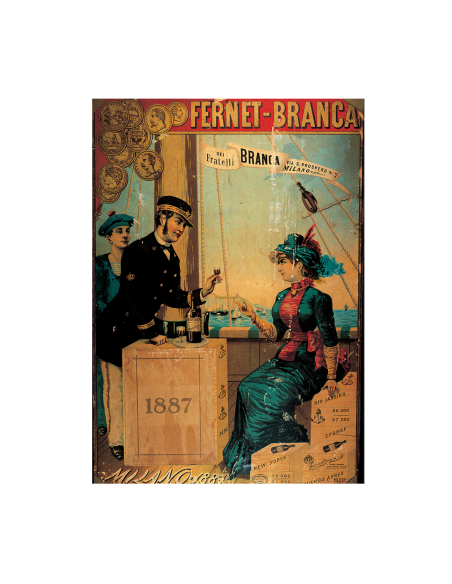 FERNET- BRANCA SET POSTER STORICI 5 PZ