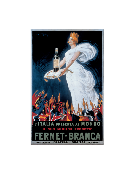 FERNET- BRANCA SET POSTER STORICI 5 PZ