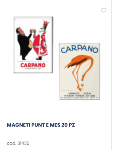 MAGNETI CARPANO 20 PZ