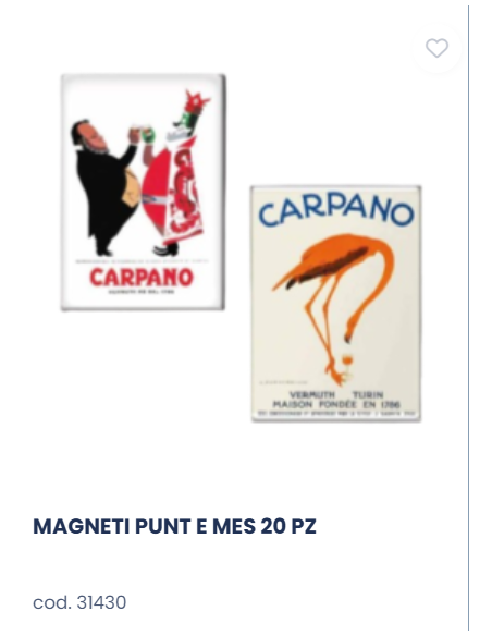 MAGNETI CARPANO 20 PZ