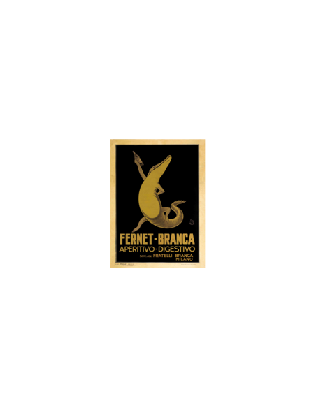 QUADRO FERNET-BRANCA ALLIGATORE 90x70 1PZ
